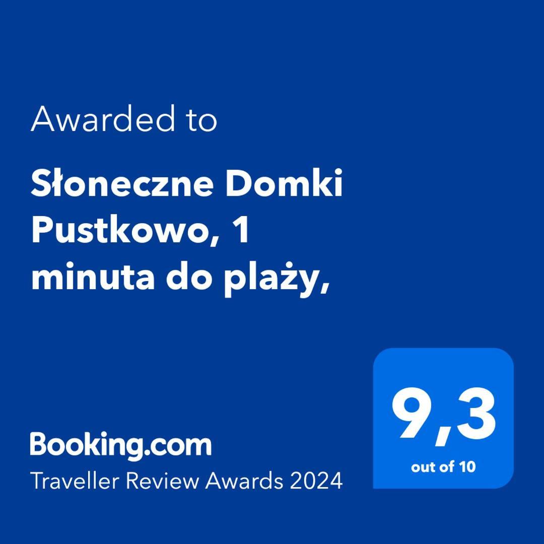 Sloneczne Domki Pustkowo, 1 Minuta Do Plazy, Екстер'єр фото